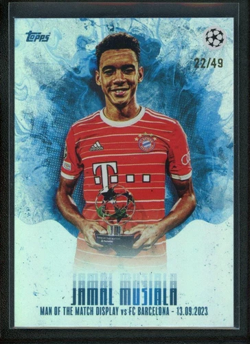 Jamal Musiala 2023 Topps UEFA Champions League /49