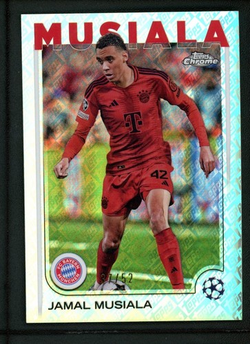 Jamal Musiala 2025 Topps UEFA Champions League Refractor /52