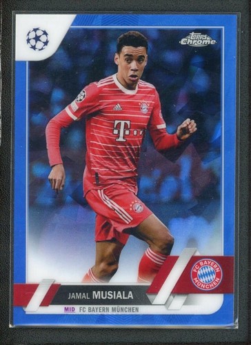Jamal Musiala 2023 Topps UEFA Champions League Sapphire Blue