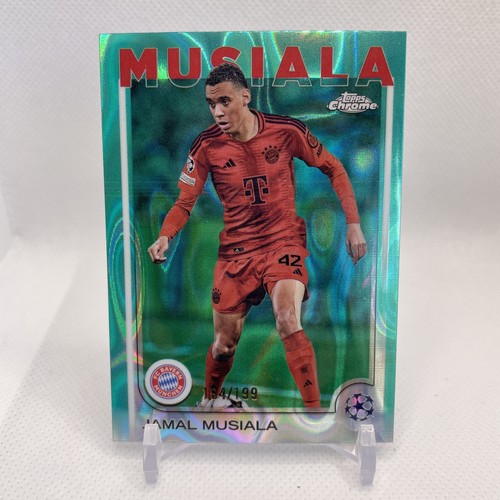 Jamal Musiala 2025 Topps UEFA Champions League Verde /199
