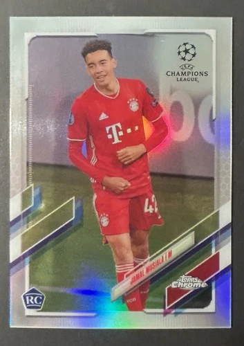 Jamal Musiala 2021 Topps UEFA Refractor