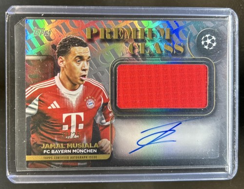 Jamal Musiala 2025 Topps UEFA UCL Gold /25