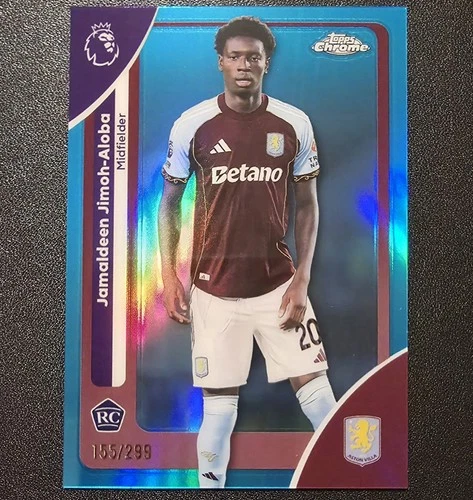 Jamaldeen Jimoh-Aloba 2026 Topps Chrome Teal /299
