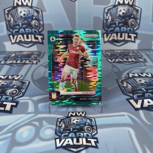 James Chester 2020 Panini Prizm Teal Breakaway /35