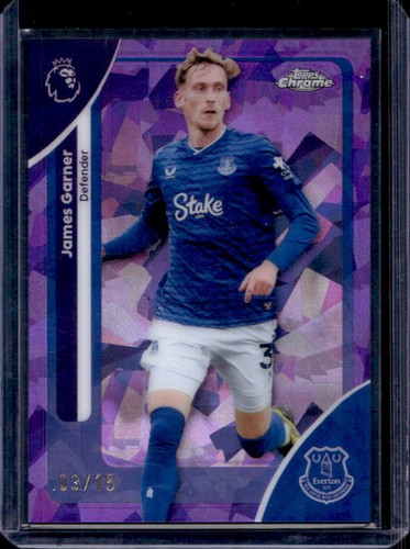 James Garner 2026 Topps Chrome Purple Refractor /15