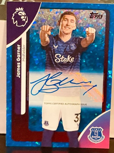 James Garner 2025 Topps Premier League /150