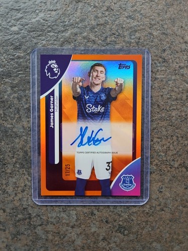 James Garner 2025 Topps Premier League 17/25