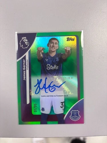 James Garner 2025 Topps Premier League /99