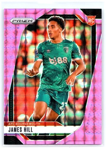 James Hill 2024 Panini Prizm Premier League Pink Mosaic