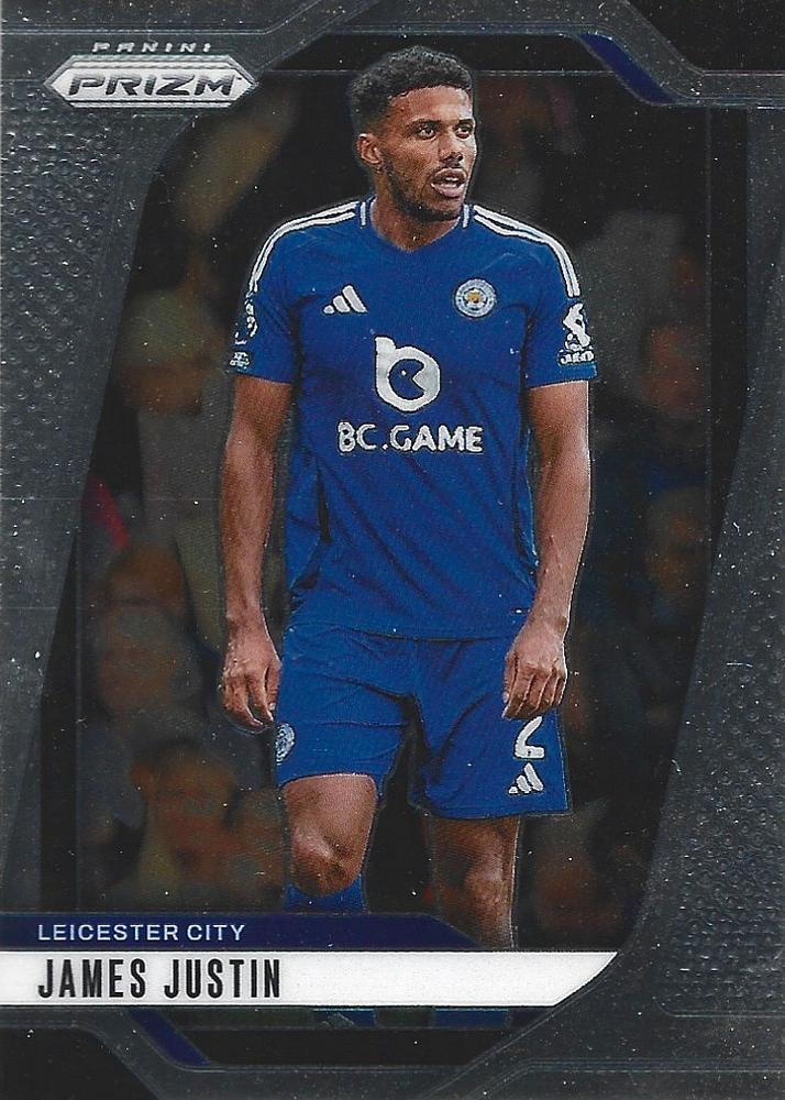 James Justin 2024 Panini Prizm Premier League