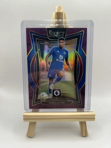James Justin 2024 Panini Select Purple Terrace /140