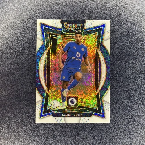 James Justin 2024 Panini Select White Sparkle