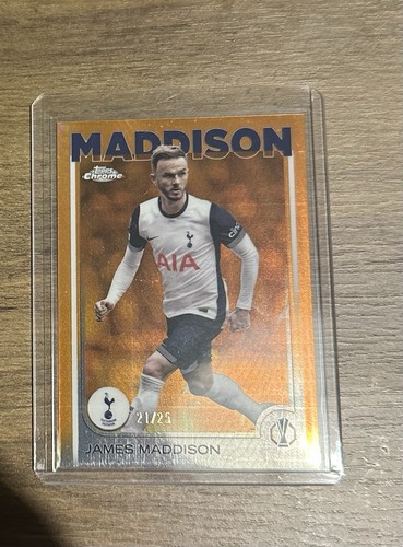 James Maddison 2024 Topps Chrome /25