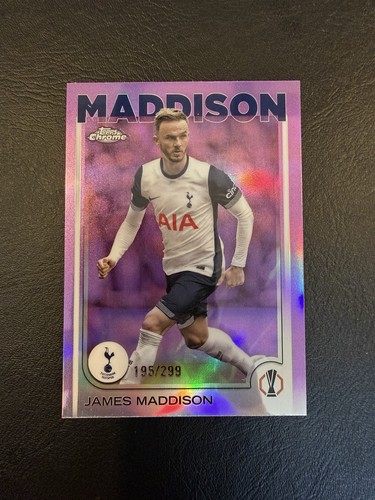 James Maddison 2024 Topps Chrome /299