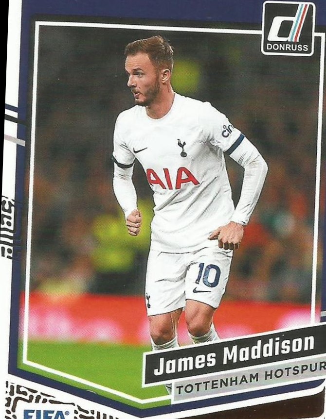 James Maddison 2023 Panini Donruss