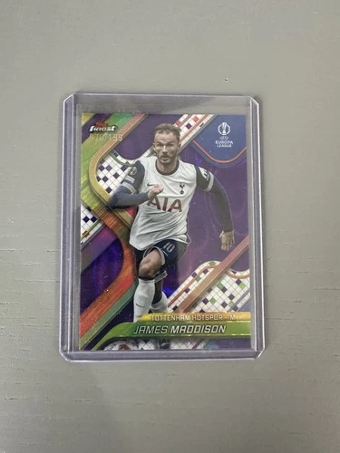 James Maddison 2024 Topps Finest /199