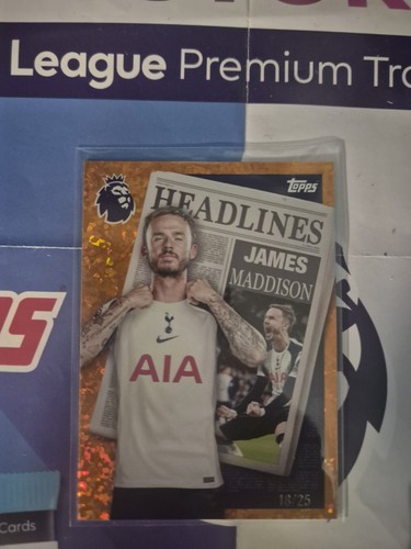 James Maddison 2025 Topps Premier League /25
