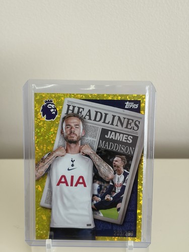James Maddison 2025 Topps Premier League /299