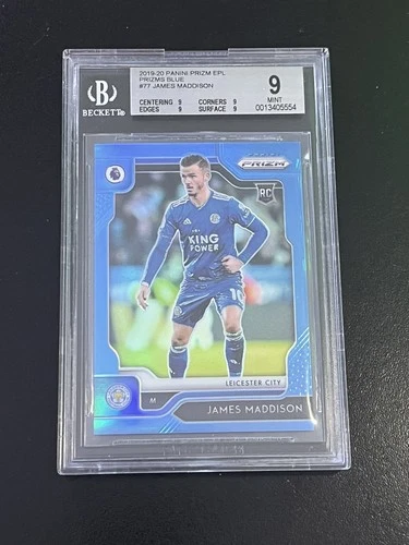 James Maddison 2019 Panini Prizm Blue Prizm /199
