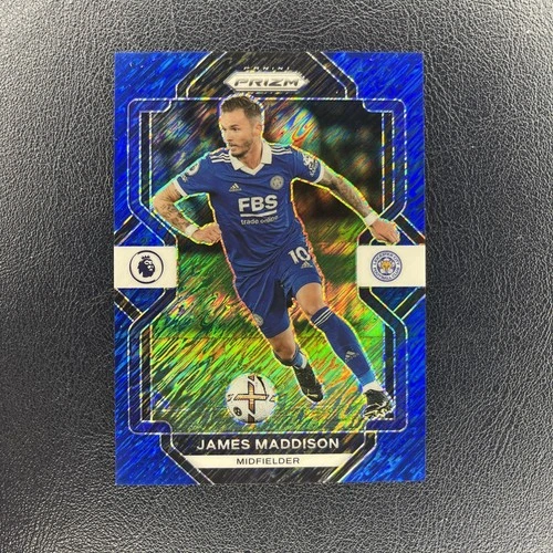 James Maddison 2022 Panini Prizm Blue Shimmer /8