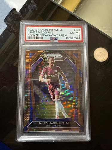 James Maddison 2021 Panini Prizm Bronze /25
