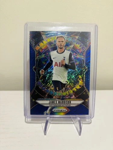 James Maddison 2024 Panini Prizm Kaleidoscopic Blue Shimmer /8