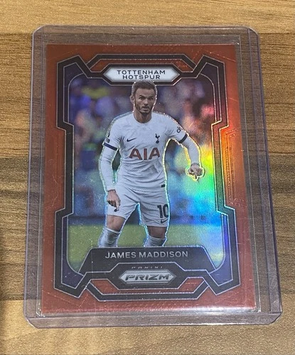 James Maddison 2023 Panini Prizm Red /199