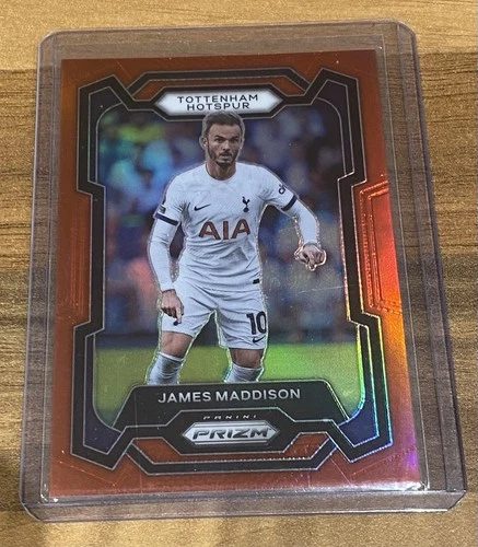 James Maddison 2023 Panini Prizm Red Prizm /199