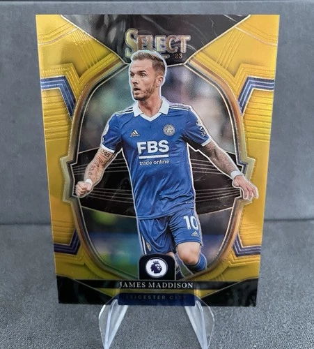 James Maddison 2022 Panini Select Gold /10