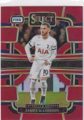 James Maddison 2023 Panini Select Red Prizm