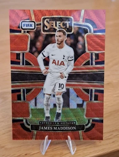 James Maddison 2023 Panini Select Red Wave /149