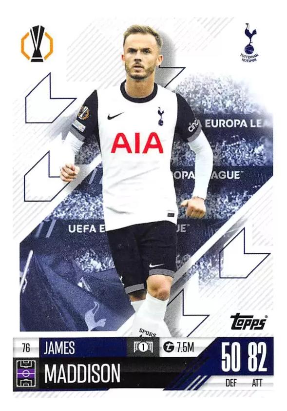 James Maddison 2024 Topps Match Attax UEFA Club Competitions