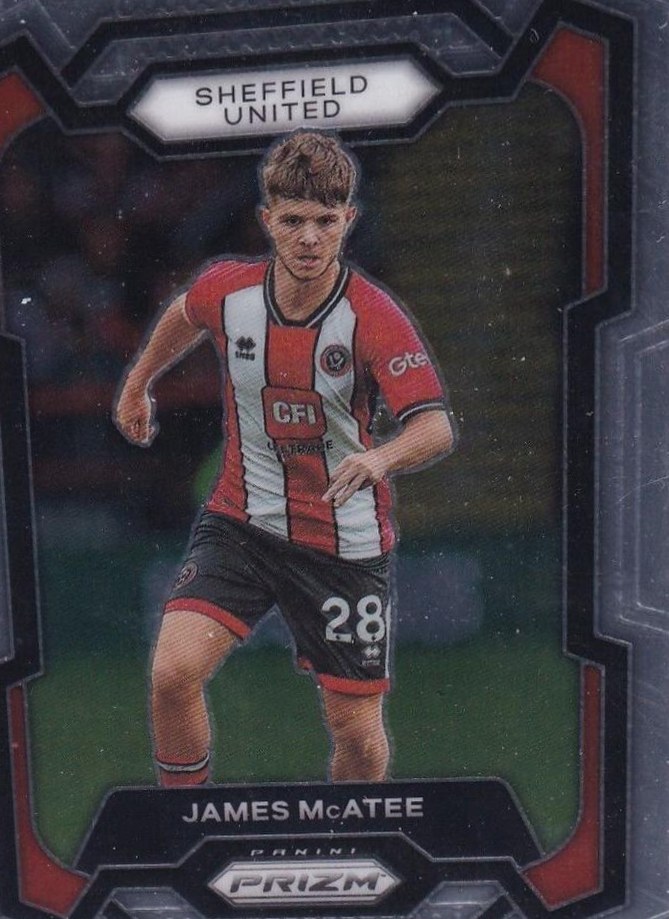 James McAtee 2023 Panini Prizm Premier League