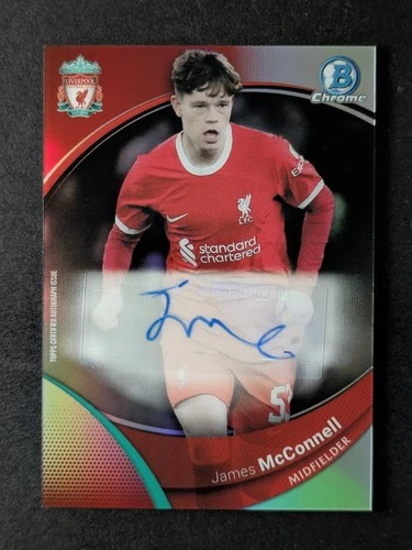 James McConnell 2024 Topps Chrome Refractor