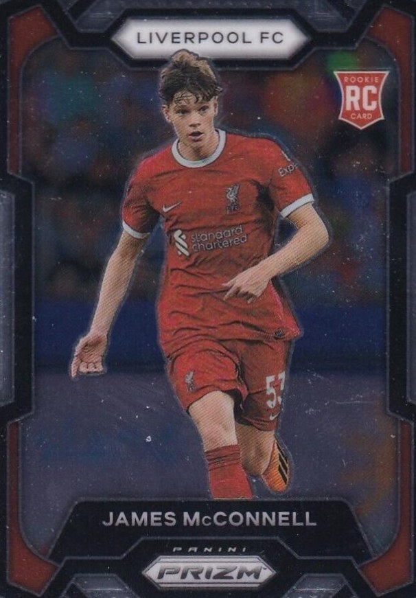 James McConnell 2023 Panini Prizm Premier League