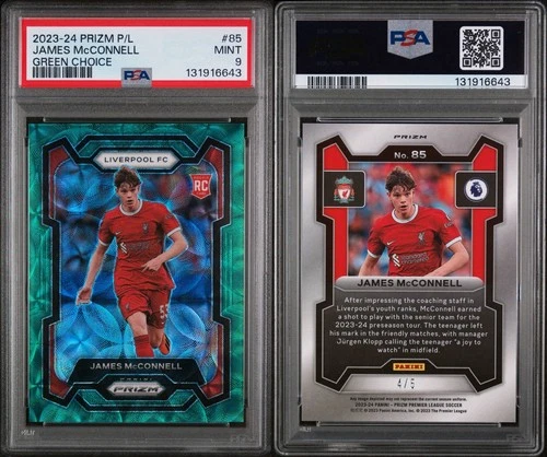 James McConnell 2024 Panini Prizm Green /5