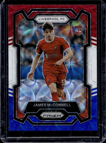 James McConnell 2023 Panini Prizm Red White and Blue