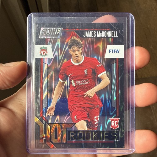 James McConnell 2023 Panini Score FIFA Black Swirl /1