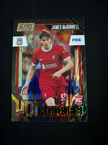 James McConnell 2023 Panini Score FIFA Black Swirl 1/1