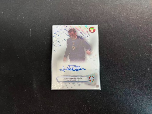 James McFadden 2023 Topps Pristine UEFA EURO Silver