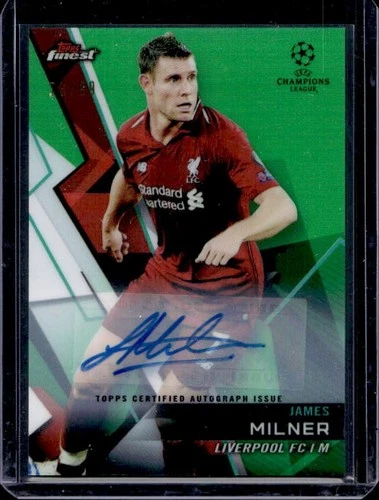 James Milner 2018 Topps Finest /99