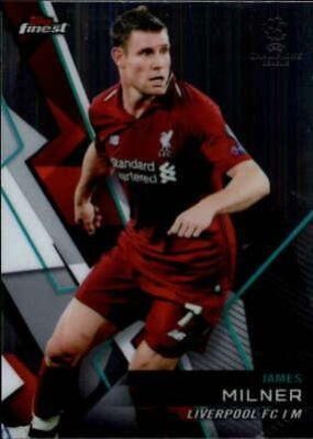James Milner 2018 Topps Finest UEFA 82
