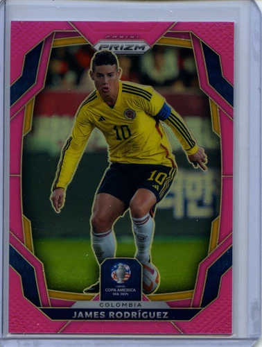 James Rodríguez 2024 Panini Prizm Pink Prizm #49