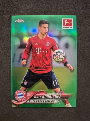James Rodriguez 2019 Topps Chrome Green /99