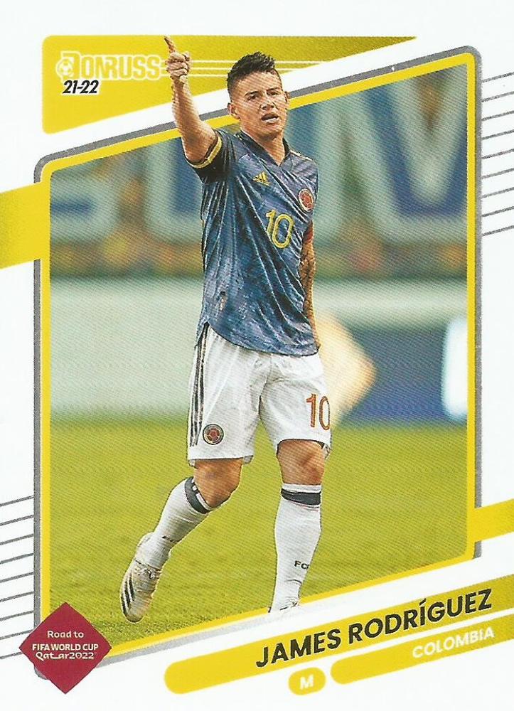 James Rodriguez 2021 Panini Donruss Soccer 22