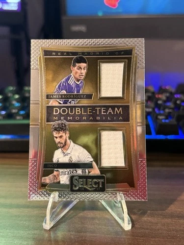 James Rodriguez & Isco 2016 Panini Select