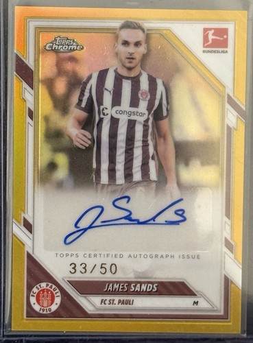 James Sands 2026 Topps Bundesliga /50