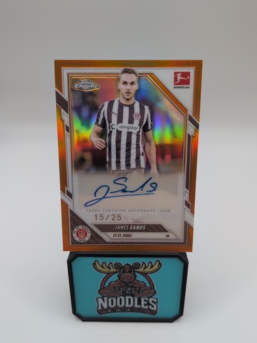 James Sands 2025 Topps Chrome /25