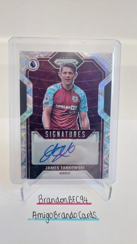 James Tarkowski 2021 Panini Prizm Premier League