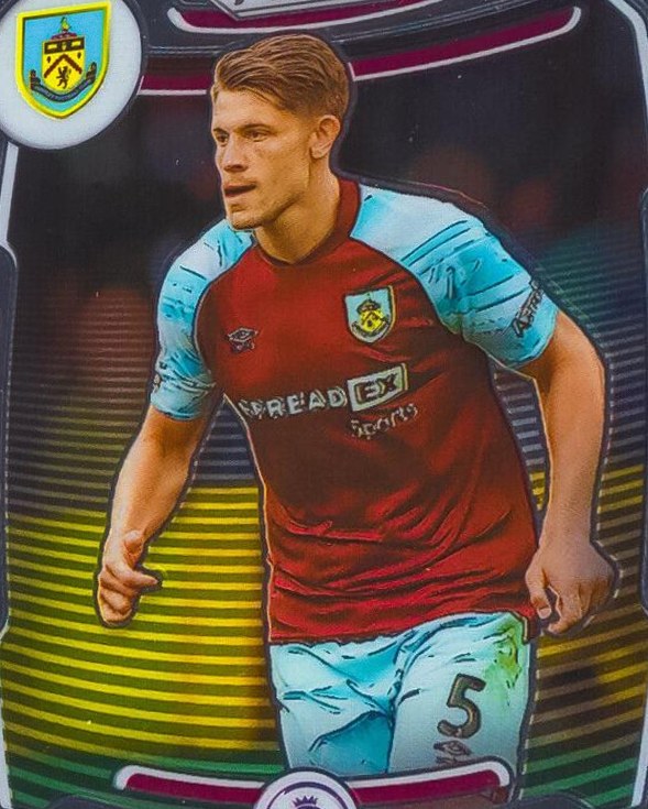 James Tarkowski 2021 Panini Prizm Premier League 19